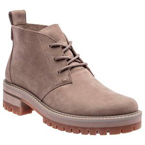 Timberland Courmayeur Valley Chukka Taupe Ankle Boots Bootie Shoes 9.5 New